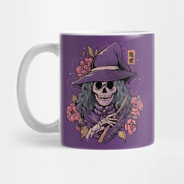 Magic Death - Witch Skull Goth Gift by eduely